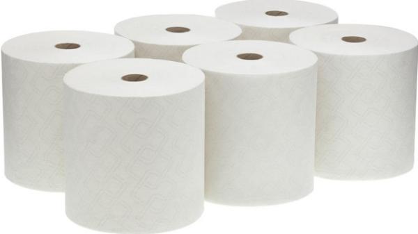 Elos Universal Handtuchrolle 2-lagig aus Zellstoff für Autocut-Spender